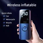 Wireless Portable Car Tire Inflator Pump with Digital Pressure Gauge 150 PSI 4 47544 ffa9d8