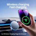 15W Magnetic Wireless Car Phone Holder 4 47553 0f9773