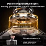 15W Magnetic Wireless Car Phone Holder 7 47553 3c8d10