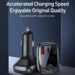 Bluetooth 5.0 FM Transmitter Car Charger with Fast Charging & Handsfree Kit 4 47574 b2354c