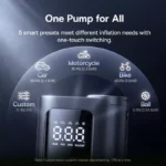 Portable Air Pump with 7500mAh Battery - Quick Tire Inflator for All Uses 6 47610 194364