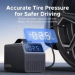 150 PSI Portable Car Air Compressor Pump with Digital LCD and Storage 7 47745 29f0a4
