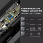 Portable Car Tire Inflator Pump with Digital Display – Fast, Compact & Safe 8 47764 8aa523