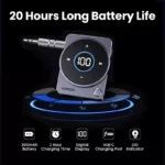 Bluetooth 5.4 Aux Adapter with Display & 20H Battery for Car Audio 7 47765 321eb2