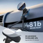 Magnetic Car Phone Holder with 15W Fast Wireless Charging and 360° Mount 8 47884 af7733