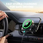 Magnetic Car Phone Holder with 15W Fast Wireless Charging Air Vent Mount 5 47894 cf0eb9