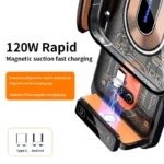 66W Magnetic Wireless Car Charger Mount with Intelligent Infrared Sensor & Air Vent Clip 7 47910 b755b0