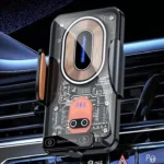 66W Magnetic Wireless Car Charger Mount with Intelligent Infrared Sensor & Air Vent Clip 3 47910-d157a6.webp