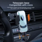 66W Wireless Magnetic Car Phone Holder with Fast Charging for iPhone & Android 6 47911 dba5df