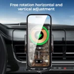 Magnetic Car Phone Holder with 66W Fast Charging & Auto-Clamp Air Vent Mount 6 47922 1e416c