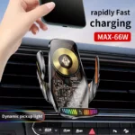 66W Magnetic Car Phone Holder with 15W Wireless Fast Charging & Auto-Clamp 5 47943 641ac3