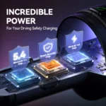 60W Bluetooth 5.4 FM Transmitter Car Charger with Dual Mics & PD Fast Charging 8 47953 b5b99c