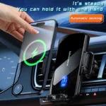 Wireless Car Phone Holder with 15W Fast Charging & Auto-Align Clamp 5 48016 8e09cd
