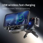 15W Wireless Car Charger Mount with Auto Rotation & Fast Charging 7 48027 61e279
