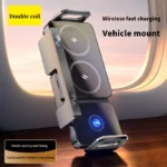 15W Wireless Car Charger Mount with Auto Rotation & Fast Charging 6 48027 f4d4f9
