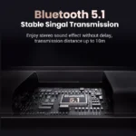 2-in-1 Bluetooth 5.1 Audio Adapter for Car, Speaker & AUX Devices – TX/RX Mode 5 48200 4c655a