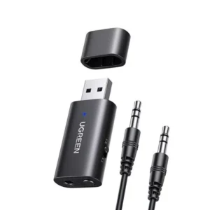 2-in-1 Bluetooth 5.1 Audio Adapter for Car, Speaker & AUX Devices – TX/RX Mode