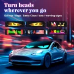 Bluetooth LED Scrolling Car Display – Custom Text & Animation Sign 5 48235 856373