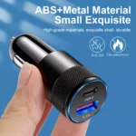 Dual Port USB Type C Fast Car Charger 8 48246 adea81