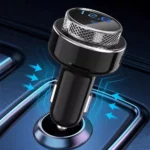 Bluetooth FM Transmitter Car Adapter with Hands-Free, MP3, Dual USB QC3.0 Charger 3 48263-be9f26.webp