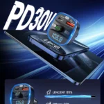 Bluetooth 5.4 FM Transmitter Car Adapter with PD 30W & QC 18W Fast Charger 5 48272 0f3703