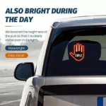 LED Car Gesture Warning Light with Remote Control – Rear Window Signal Display 5 48291 6928ab