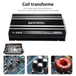 5800W 4-Channel High-Power Car Audio Amplifier Class A/B Ultra-Thin 12V 6 48313 d12309