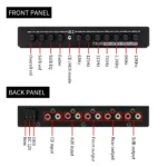 Professional 7-Band Car Audio Equalizer with Subwoofer Control & AUX Input 9 48327 5fd0a9