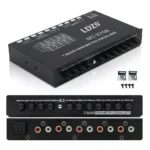 Professional 7-Band Car Audio Equalizer with Subwoofer Control & AUX Input 8 48327 902238