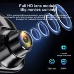 4.2" Rear View Mirror Dash Cam with Dual Lens, 1080P HD, Loop Recording, G-Sensor 6 48467 34a0e4