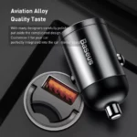 Mini USB Car Charger 30W Fast Charge 4.0 3.0 Dual Port Adapter 4 49538 fee127