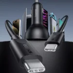 152.5W Triple Port Fast Car Charger with 100W USB-C PD & RGB Light 9 49608 996b9d