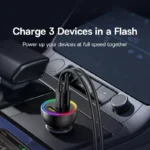 152.5W Triple Port Fast Car Charger with 100W USB-C PD & RGB Light 5 49608 d9a29f