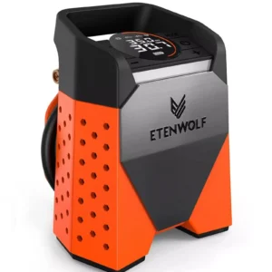 Portable Tire Inflator Pump 160 PSI with Power Bank & LED – 7800mAh