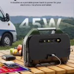 Heavy-Duty Portable Tire Inflator with 38400mAh Battery & 160 PSI Pressure 5 49769 57869f