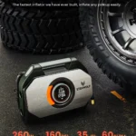 Heavy-Duty Portable Tire Inflator with 38400mAh Battery & 160 PSI Pressure 4 49769 999a4a