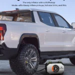 Heavy-Duty Portable Tire Inflator with 38400mAh Battery & 160 PSI Pressure 7 49769 d137e7