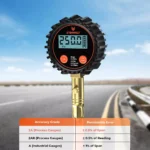 High-Precision Digital Tire Pressure Gauge 250 PSI with LCD & Rubber Hose 4 49785 4462b9
