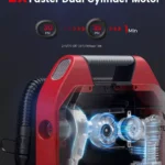 Cordless Portable Tire Inflator – 160 PSI Air Compressor with 15600mAh Battery 7 49801 0b443d