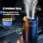380ML Double Mist Car Air Humidifier & Essential Oil Diffuser with Mood Light 4 49820 7525be