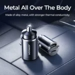 30W Dual USB-C Car Charger with Pull Ring & Fast Charging for All Devices 7 49848 94ea05