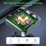 Bluetooth 5.3 FM Transmitter Car Adapter with Handsfree Calling & 57W Fast Charging 8 49884 9a7e6b