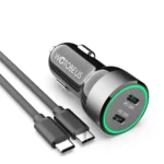 66W Dual USB-C Fast Car Charger PD3.0/PPS/QC3.0 for iPhone, Samsung, Android 3 49906-412078.webp