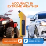 Digital Tire Pressure Gauge 200 PSI with LED Backlight & Visual Display 7 50017 dcc32f