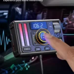 Bluetooth 5.3 FM Transmitter with Treble Bass Boost & 20W Fast Charging 4 50045 4e2810