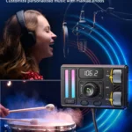 Bluetooth 5.3 FM Transmitter with Treble Bass Boost & 20W Fast Charging 5 50045 946eba