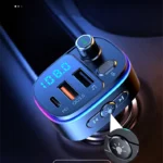 Bluetooth FM Transmitter with 20W PD Charging & Noise-Canceling Mic 7 50046 e4f067
