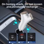 4-Port 30W Fast Car Charger with USB & Type-C Quick Charge 8 50085 132a05