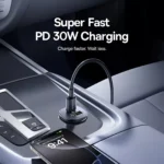 30W Dual Port USB-C Car Charger 5 50095 4ed541