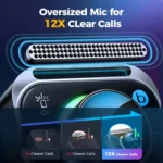 Bluetooth 5.3 FM Transmitter Car Adapter with AUX, Bass Boost & 3-Port Fast Charging 8 50130 97f1f8